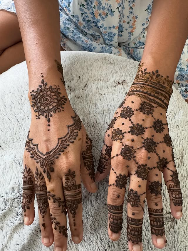 Arabic Henna Design